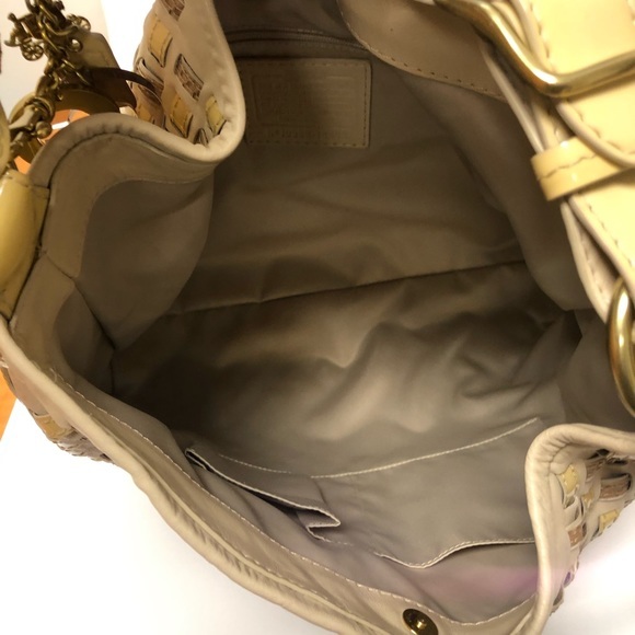 Coach Limited Edition Peyton Woven Hobo Excellent Gently Used Condition. - Picture 4 of 7